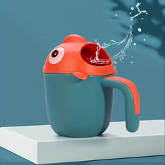 Kids Shark Shampoo Cup Baby Bath Rinser Hair Washing Aid