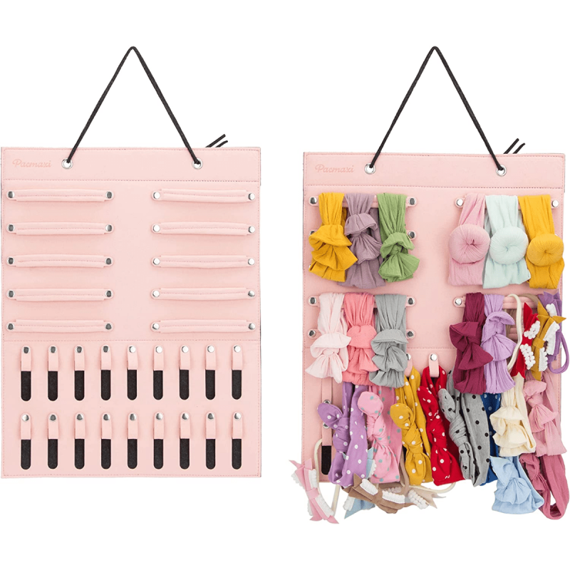 Headbands Storage Organizer Bag Hanging Storage And Organization