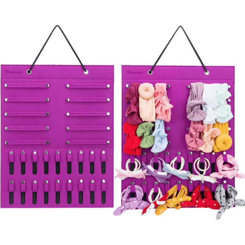 Headbands Storage Organizer Bag Hanging Storage And Organization