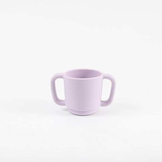 Silicone Learning Drinking Cup High Temp Training Cup W/Handle