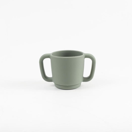 Silicone Learning Drinking Cup High Temp Training Cup W/Handle