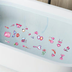 6Pcs Anti Slip Bathtub Stickers Waterproof Frosted Bathtub Stickers