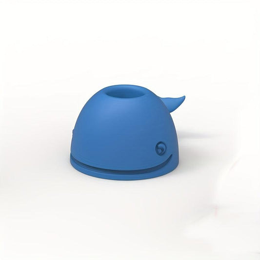 Cartoon Whale Silicone Toothbrush Holder Multi-functional Stand
