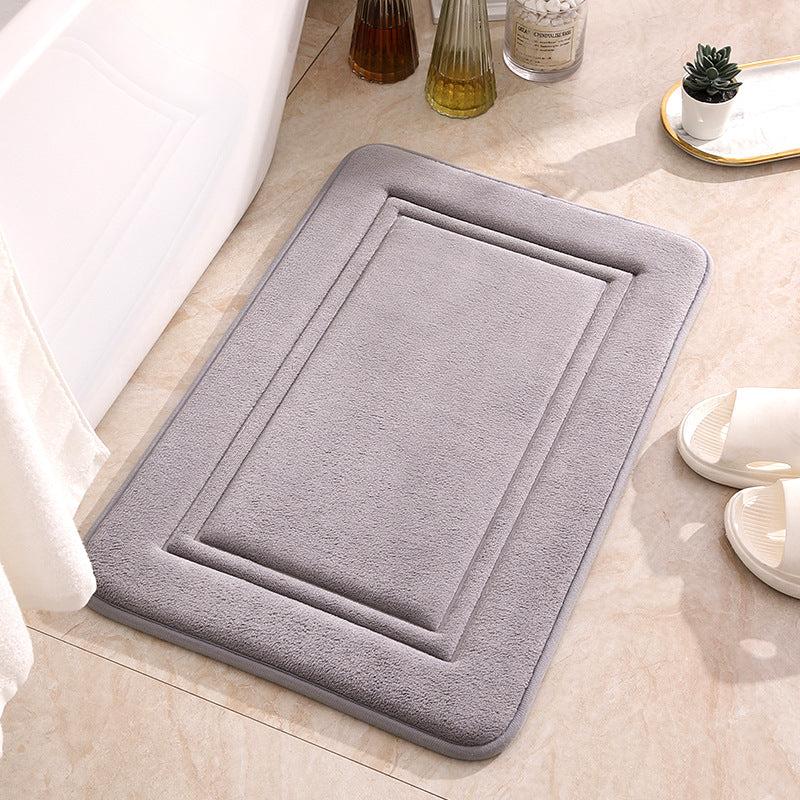 Thick Memory Foam Entry Door Mat for Living Room, Bathroom and Toilet