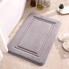 Thick Memory Foam Entry Door Mat for Living Room, Bathroom and Toilet