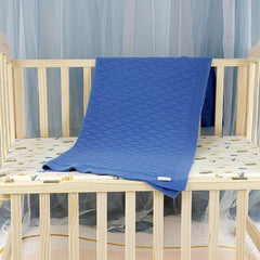 Baby Cotton Knitted Blanket for Travel - Soft & Breathable Cover Quilt