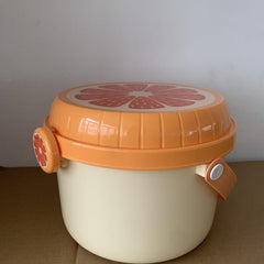 Fruit Storage Bucket Toy Doll Candy Gift Bucket Home Organization