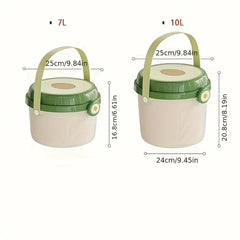 Fruit Storage Bucket Toy Doll Candy Gift Bucket Home Organization
