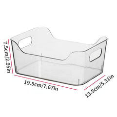 Clear Storage Box Toy And Clothes Organizer Container Desktop Sundries Box