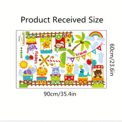 Dinosaur Paradise Wall Sticker Kindergarten Room Decor