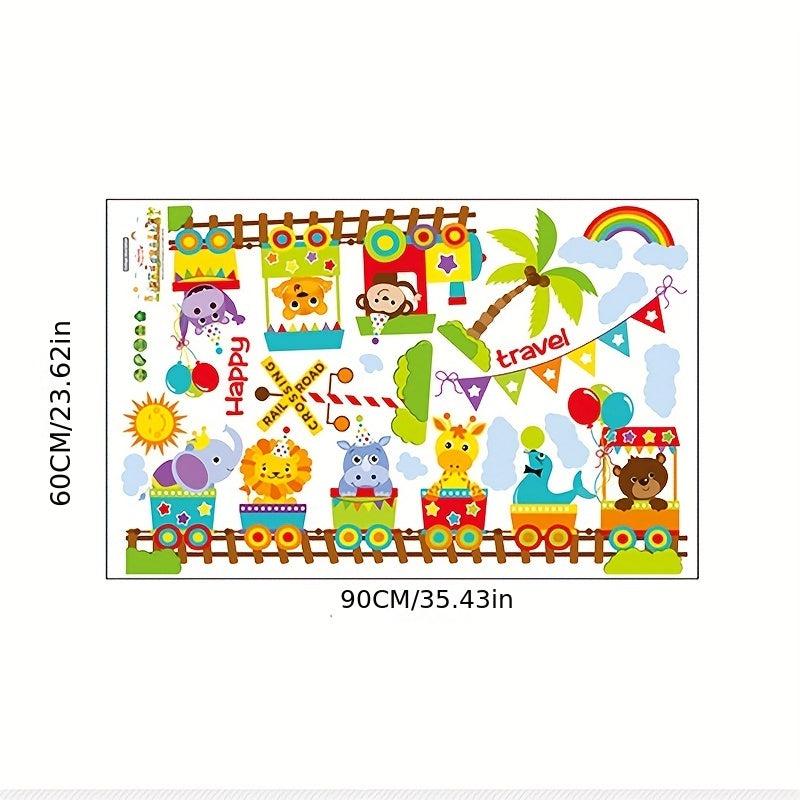 Dinosaur Paradise Wall Sticker Kindergarten Room Decor