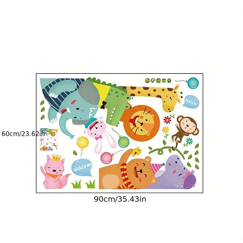 Dinosaur Paradise Wall Sticker Kindergarten Room Decor
