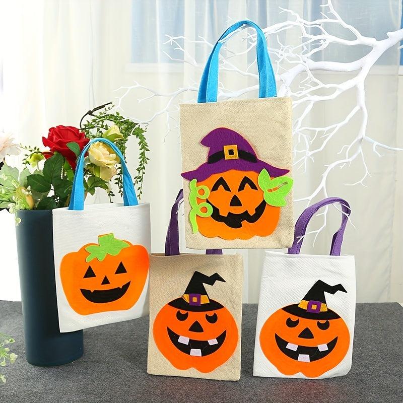 Halloween Candy Bag Durable Storage Portable Holiday Party Decor