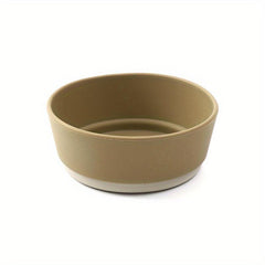 1pc Baby Feeding Silicone Bowl High Temp Resistant Dirty Kid's Table