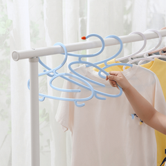10pcs Cartoon Kids Clothes Hangers - Fun Wardrobe Storage Racks