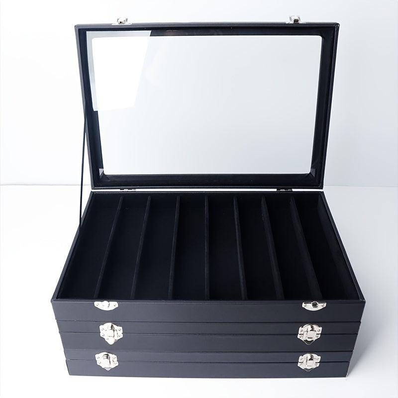10 Slot Jewelry Box Dustproof Storage Organizer