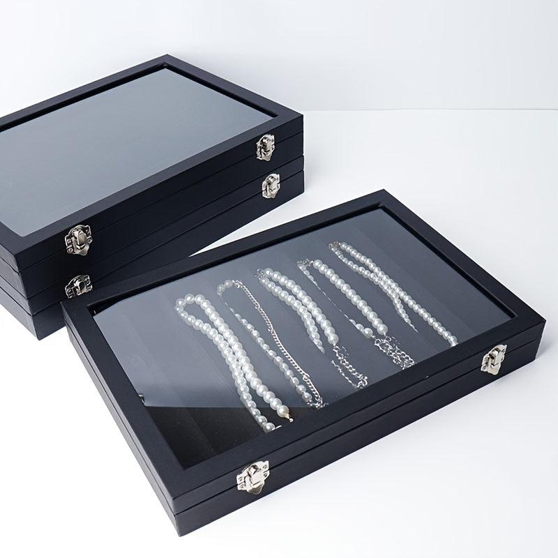 10 Slot Jewelry Box Dustproof Storage Organizer