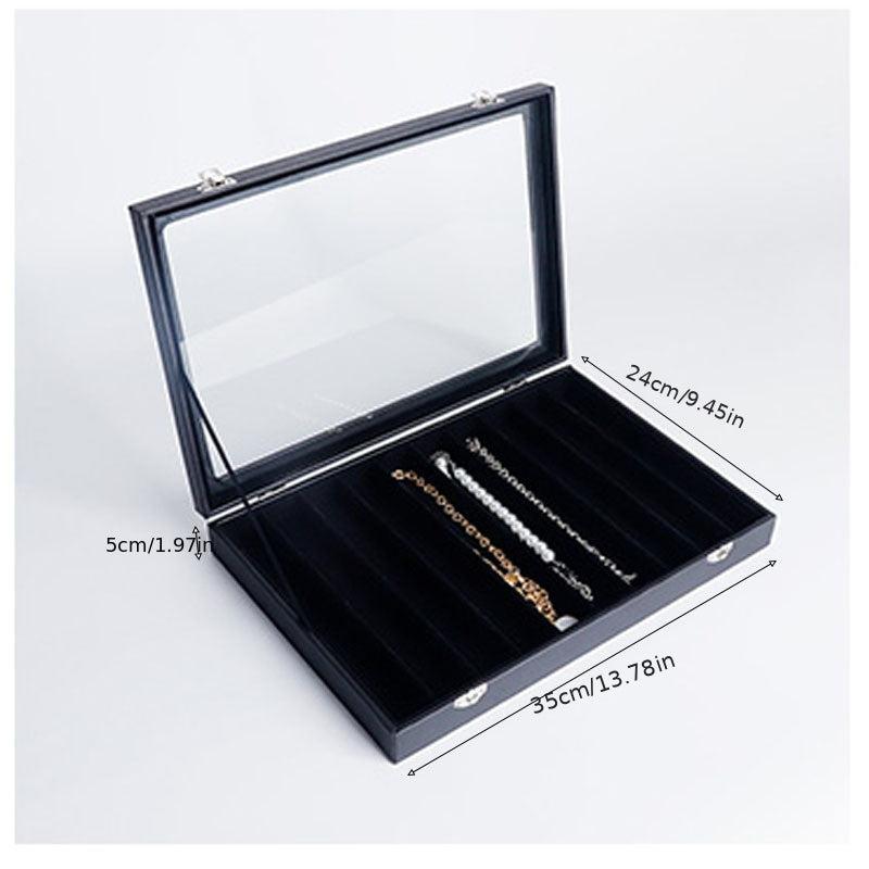 10 Slot Jewelry Box Dustproof Storage Organizer