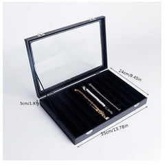 10 Slot Jewelry Box Dustproof Storage Organizer
