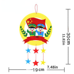 Kids DIY Pendant Garland Kit for Kindergarten - Non-Woven Fabric Educational Toy