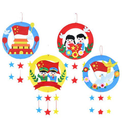 Kids DIY Pendant Garland Kit for Kindergarten - Non-Woven Fabric Educational Toy