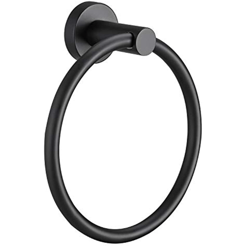 Stainless Steel Bathroom Towel Ring Wall Mounted Heavy Duty Holder