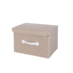 Foldable Fabric Storage Box for Clothes and Supplies Organizer