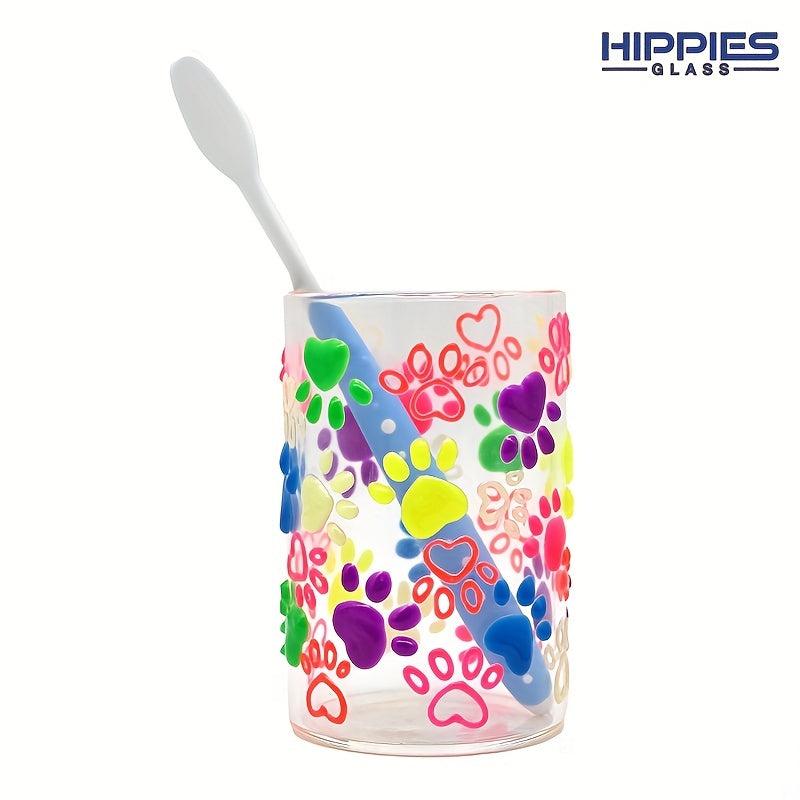 Cat Claw Toothpaste Cup Holder 3D Hand Painted Cartoon Glow In The Dark
