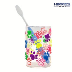 Cat Claw Toothpaste Cup Holder 3D Hand Painted Cartoon Glow In The Dark
