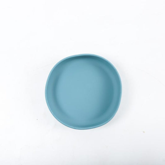 Kids Silicone Plate Baby Feeding Bowl Non-Slip Dinner Plate