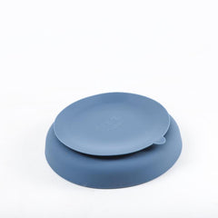 Kids Silicone Plate Baby Feeding Bowl Non-Slip Dinner Plate