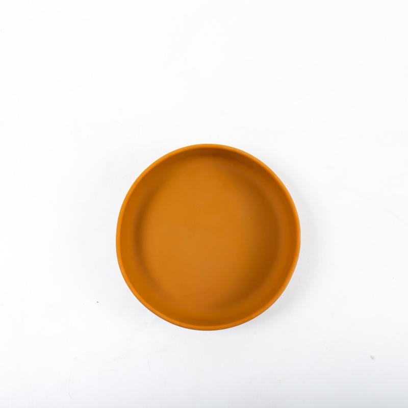 Kids Silicone Plate Baby Feeding Bowl Non-Slip Dinner Plate