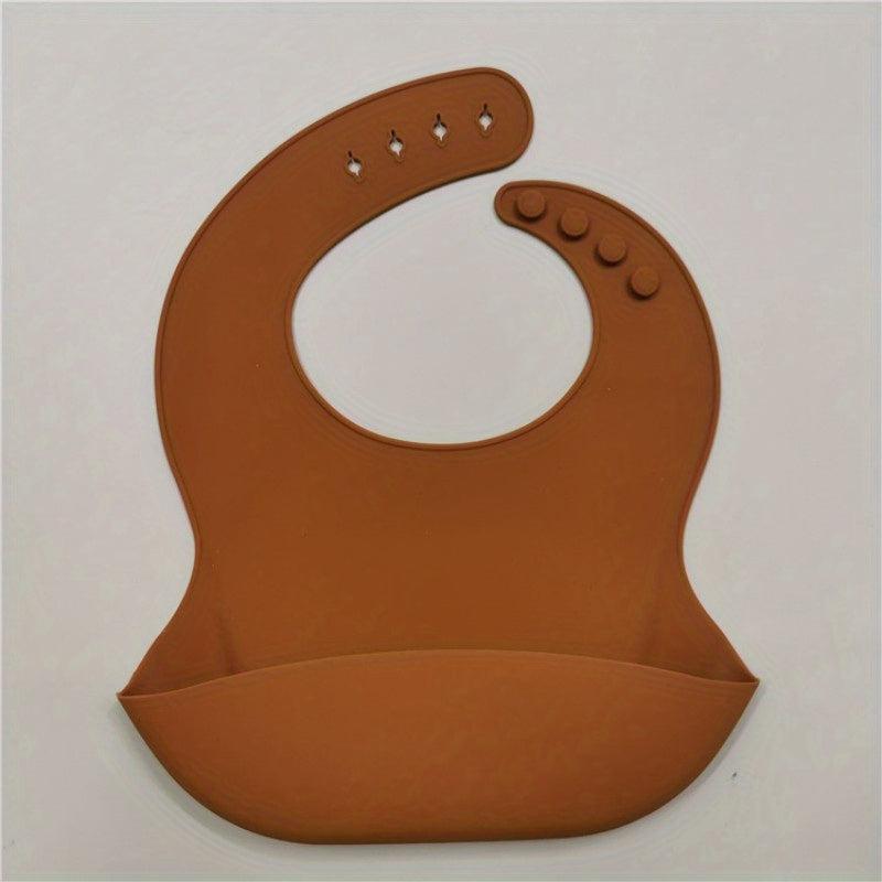 Silicone Bibs for Babies 6 Months Waterproof Easy To Clean Bibs