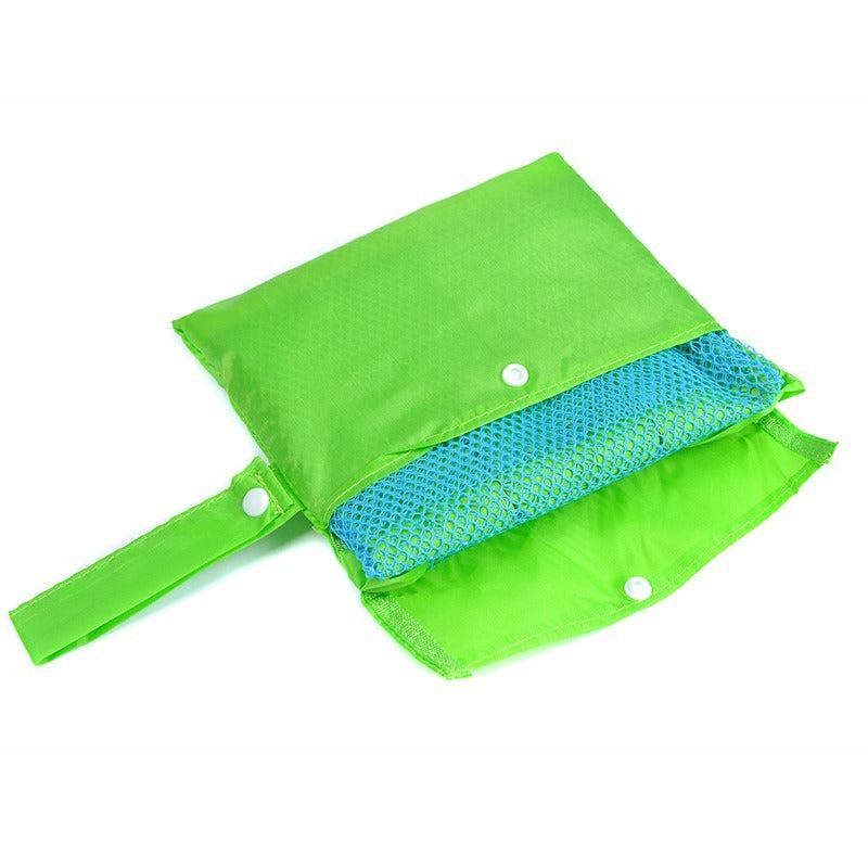 Kids Beach Bag Toy Storage Sand Digging Tool Clothes Towel Outdoor Mesh Bag