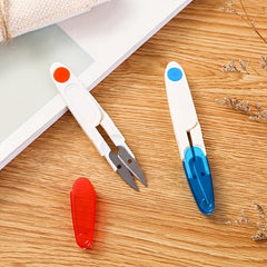 Transparent Tape Cover Wire Scissors Safety Sewing Scissors
