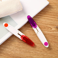 Transparent Tape Cover Wire Scissors Safety Sewing Scissors