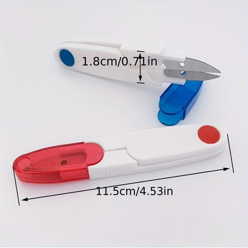 Transparent Tape Cover Wire Scissors Safety Sewing Scissors