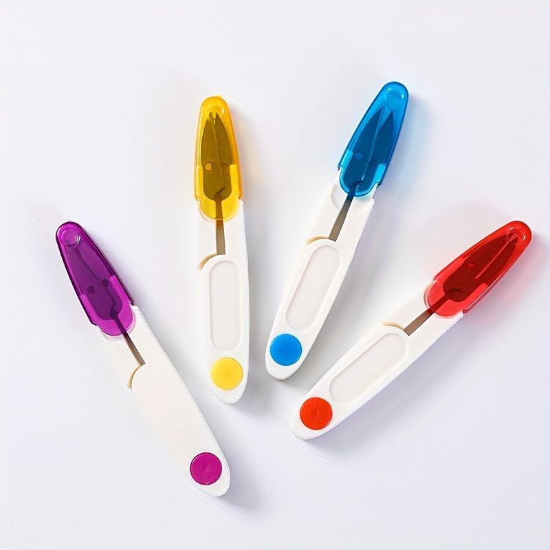 Transparent Tape Cover Wire Scissors Safety Sewing Scissors