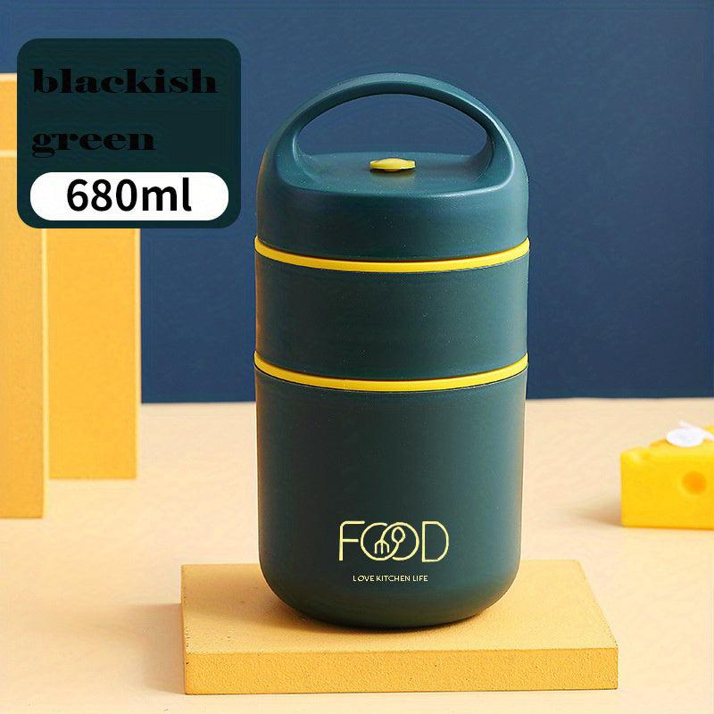Stainless Steel Food Flask Insulated Lunch Container Leak Proof Soup Container