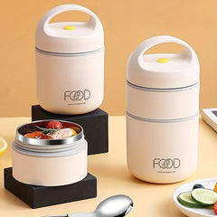 Stainless Steel Food Flask Insulated Lunch Container Leak Proof Soup Container