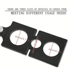 Aluminum Alloy Angle Finder Universal Ruler Metal Drill Guide Locator
