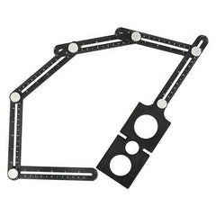 Aluminum Alloy Angle Finder Universal Ruler Metal Drill Guide Locator