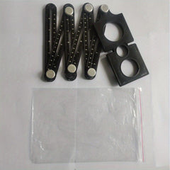 Aluminum Alloy Angle Finder Universal Ruler Metal Drill Guide Locator