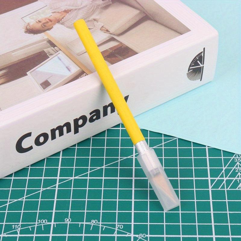 3pc Aluminum Rod Hand Carving Seal Cutting Tool DIY Engraving Pen