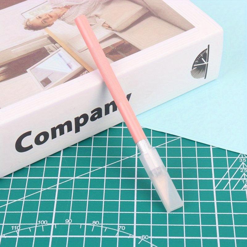 3pc Aluminum Rod Hand Carving Seal Cutting Tool DIY Engraving Pen