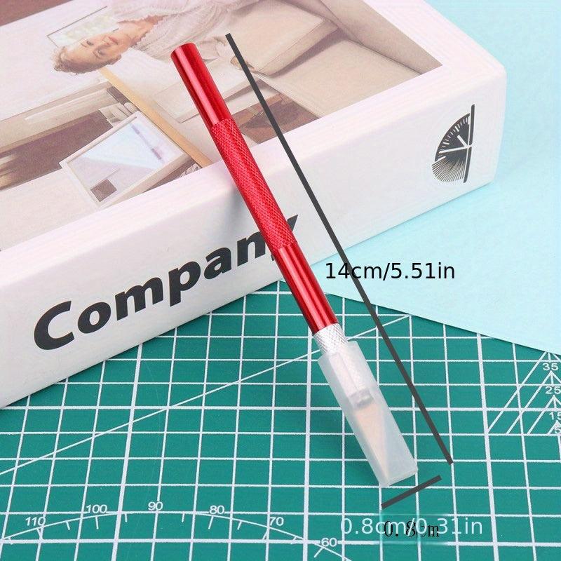 3pc Aluminum Rod Hand Carving Seal Cutting Tool DIY Engraving Pen