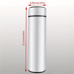 21oz Insulated Vacuum Flask with Temperature Measurement