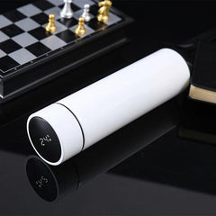 21oz Insulated Vacuum Flask with Temperature Measurement