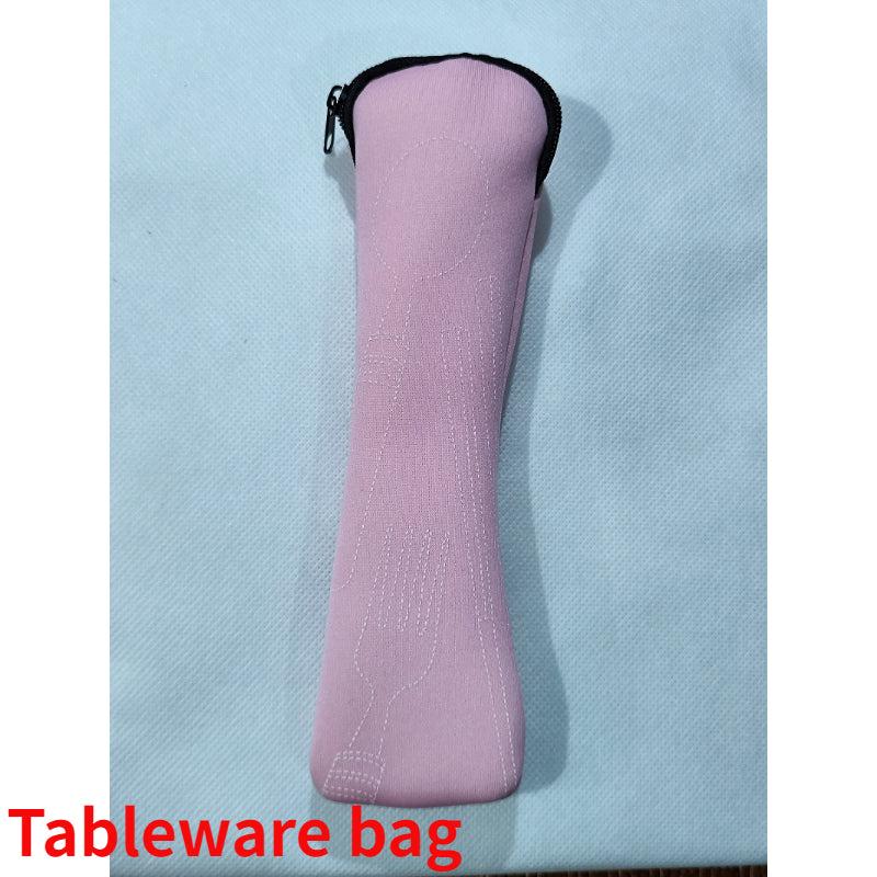 Portable Tableware Zipper Bag for Camping and Travel