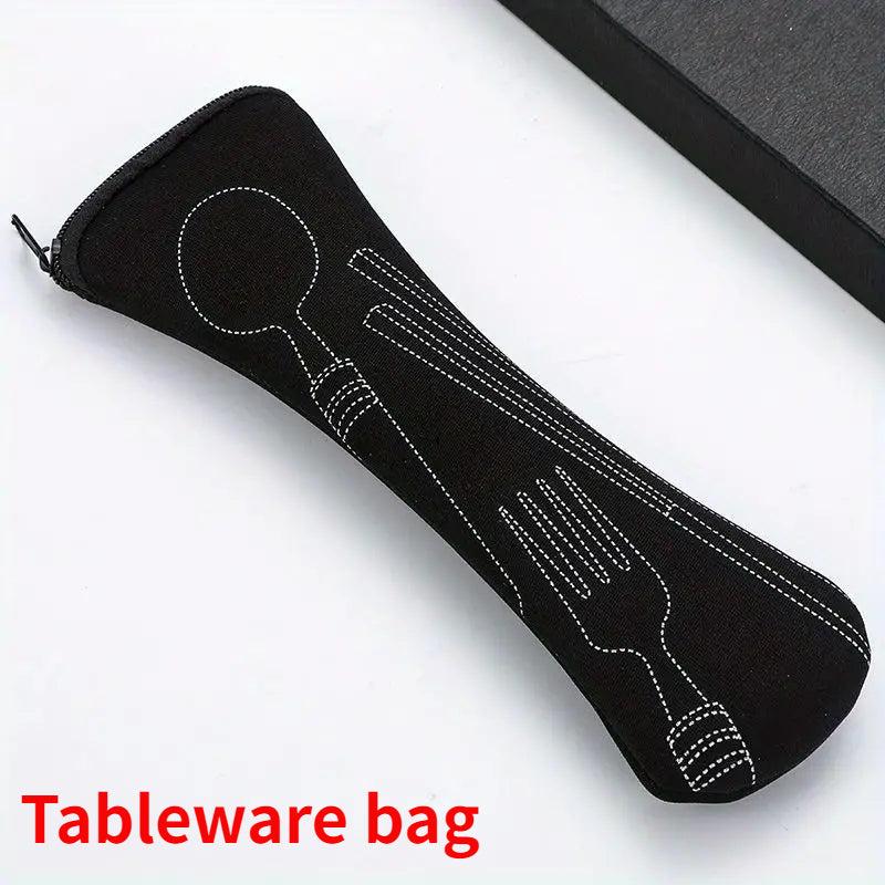 Portable Tableware Zipper Bag for Camping and Travel